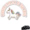Unicorns Graphic Car Decal (Personalized)