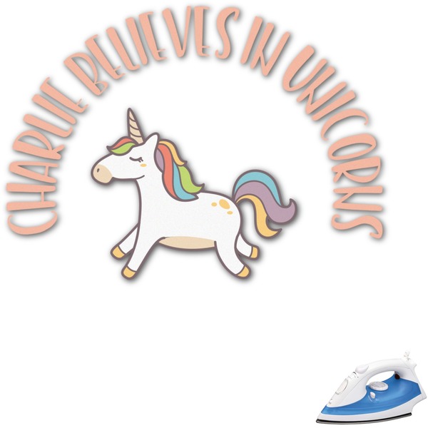 Custom Unicorns Graphic Iron On Transfer (Personalized)