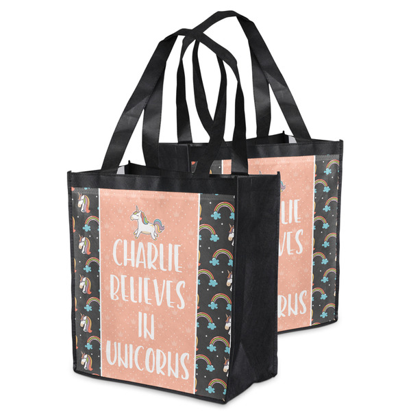 Unicorns Grocery Bag - MAIN