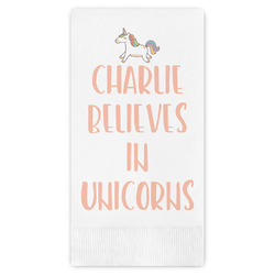 Unicorns Guest Paper Towels - Full Color (Personalized)
