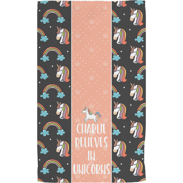Unicorns Hand Towel (Personalized) Full