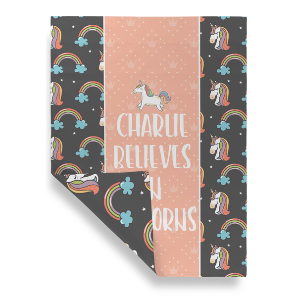 Unicorns House Flags - Double Sided - FRONT FOLDED