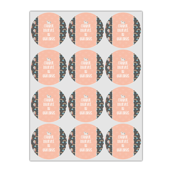 Unicorns Icing Circle - Small - Set of 12