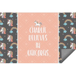 Unicorns Indoor / Outdoor Rug (Personalized)
