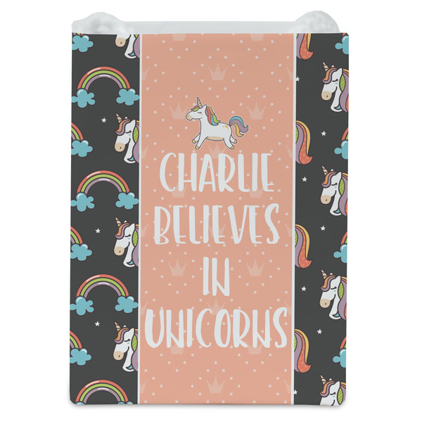 Unicorns Jewelry Gift Bag - Matte - Front