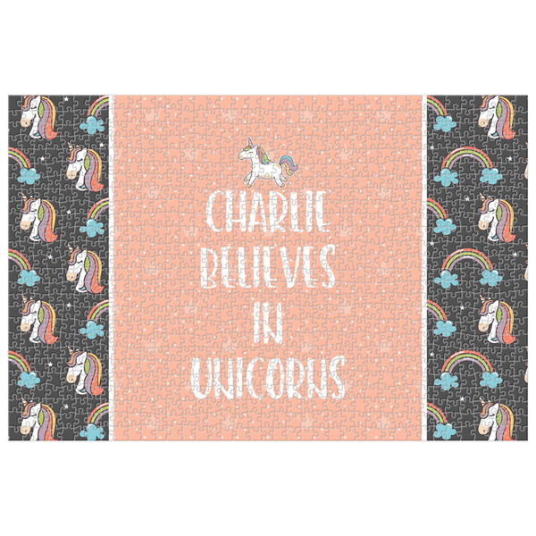 Custom Unicorns Jigsaw Puzzle - 1000-piece (Personalized)