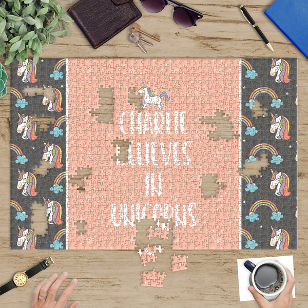 Unicorns Jigsaw Puzzle 1014 Piece - In Context