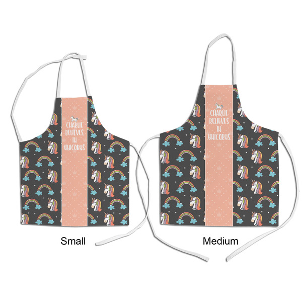Unicorns Kid's Aprons - Comparison