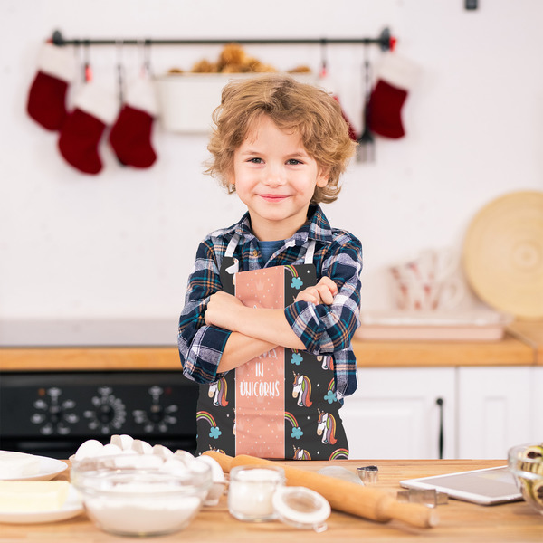 Unicorns Kid's Aprons - Small - Lifestyle