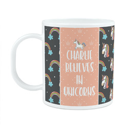 Unicorns Plastic Kids Mug (Personalized)