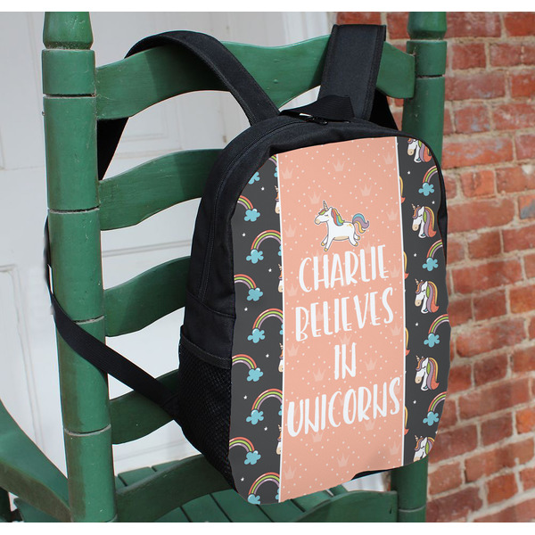 Unicorns Kids Backpack - In Context