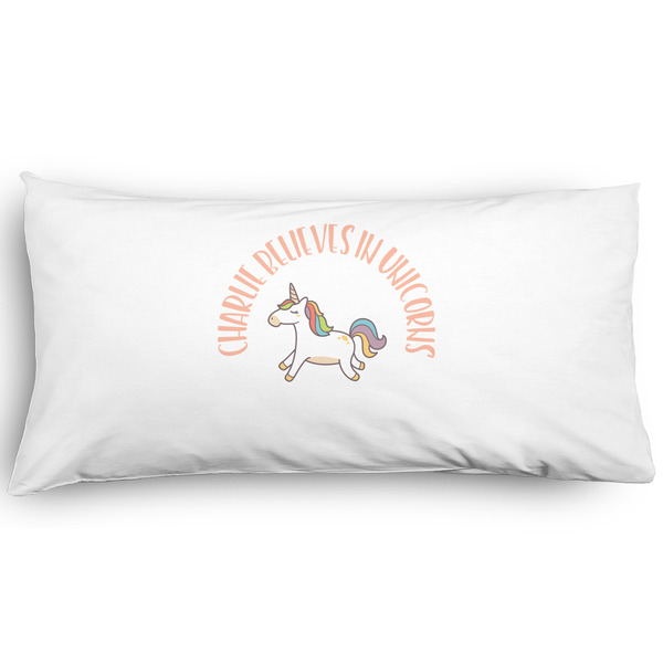 Custom Unicorns Pillow Case - King - Graphic (Personalized)