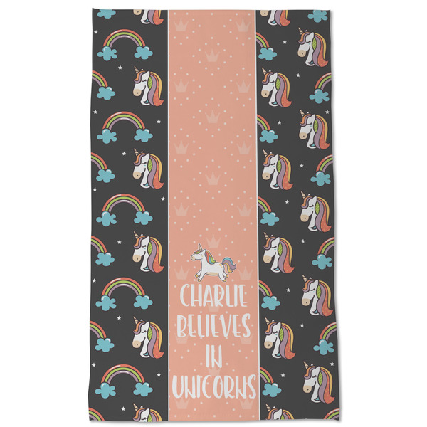Unicorns Kitchen Towel - Poly Cotton - Full Front