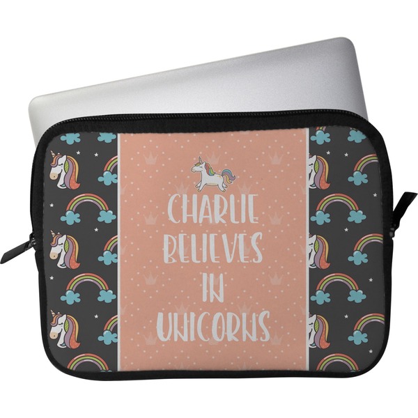 Custom Unicorns Laptop Sleeve / Case - 13" (Personalized)