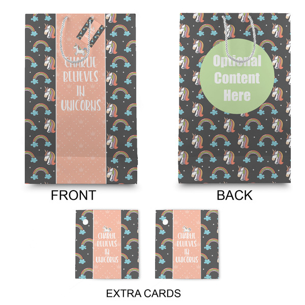 Unicorns Large Gift Bag - Approval