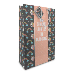 Unicorns Large Gift Bag (Personalized)