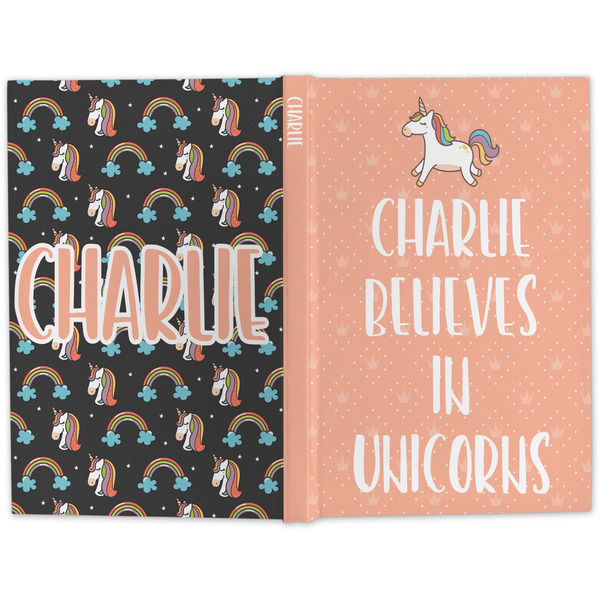 Unicorns Large Hard Cover Journal - Apvl