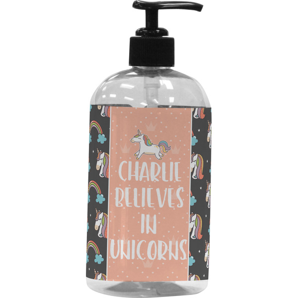 Custom Unicorns Plastic Soap / Lotion Dispenser (Personalized)