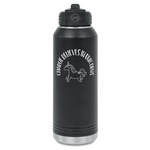 Unicorns Water Bottle - Laser Engraved - Front (Personalized)