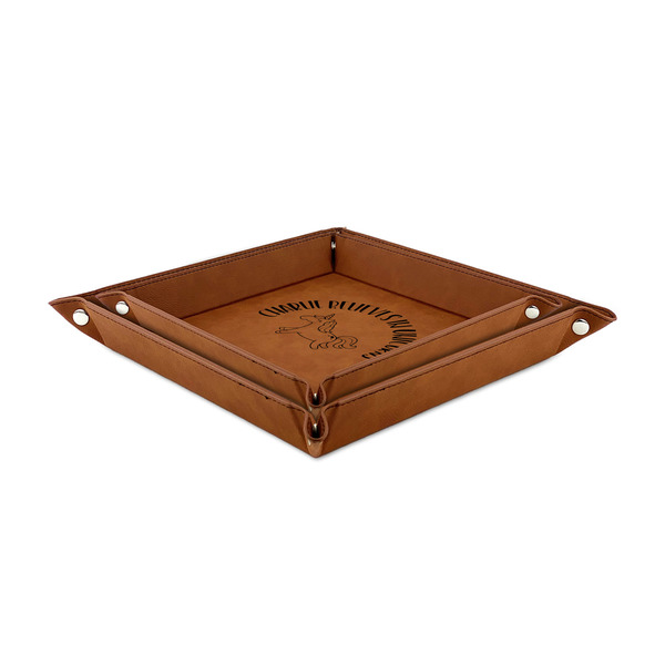 Unicorns Leather Valet Trays - PARENT MAIN (both trays)