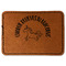 Unicorns Faux Leather Iron On Patch - Rectangle (Personalized)