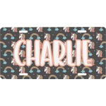 Unicorns Front License Plate (Personalized)