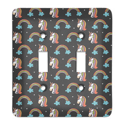 Unicorns Light Switch Cover (2 Toggle Plate)