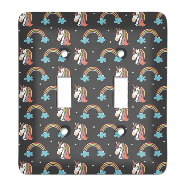 Custom Unicorns Light Switch Cover (2 Toggle Plate)