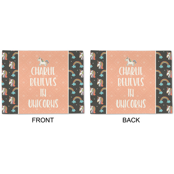 Unicorns Linen Placemat - APPROVAL (double sided)