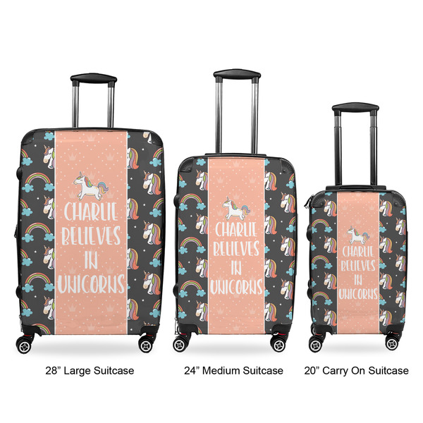 Unicorns Luggage Bags all sizes - With Handle