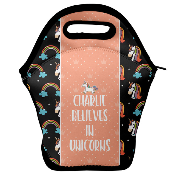 Custom Unicorns Lunch Bag w/ Name or Text