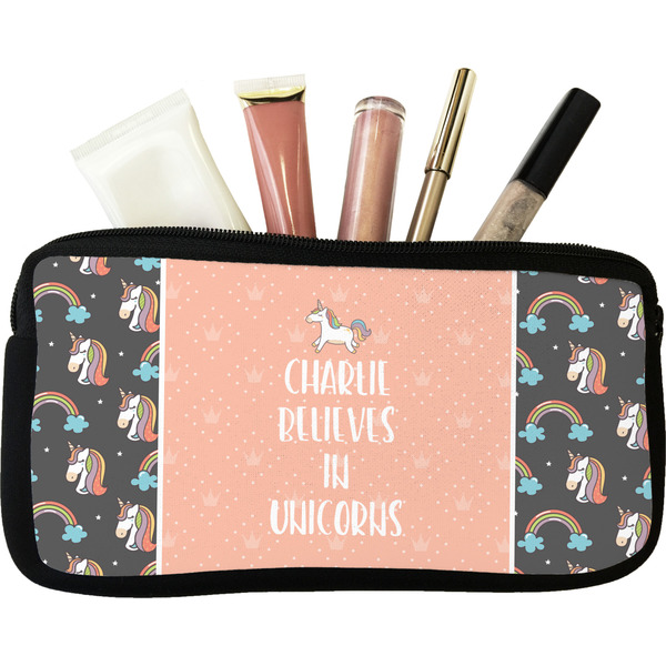 Custom Unicorns Makeup / Cosmetic Bag (Personalized)