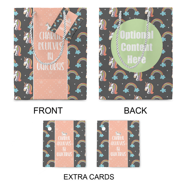 Unicorns Medium Gift Bag - Approval