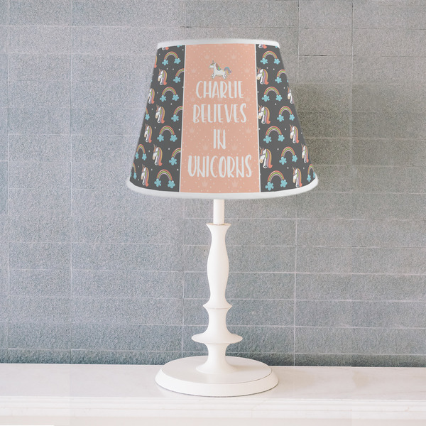 Unicorns Poly Film Empire Lampshade - Lifestyle