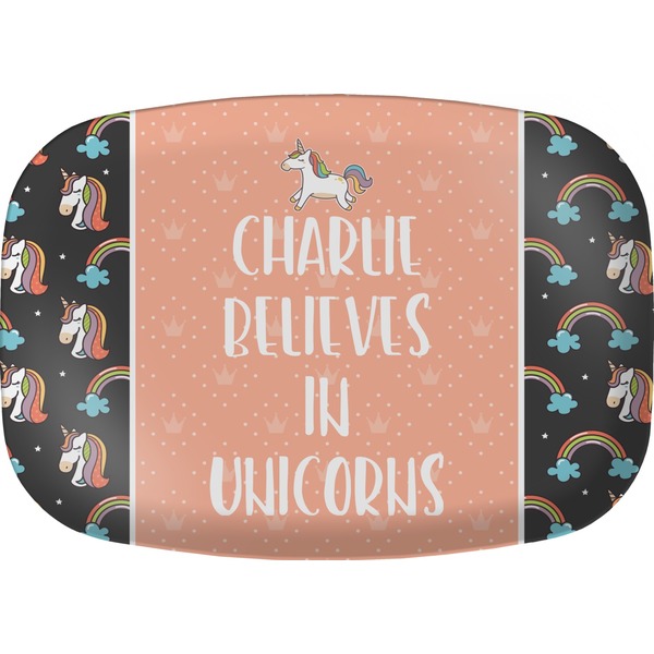 Custom Unicorns Melamine Platter (Personalized)