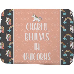 Unicorns Memory Foam Bath Mat - 48"x36" (Personalized)