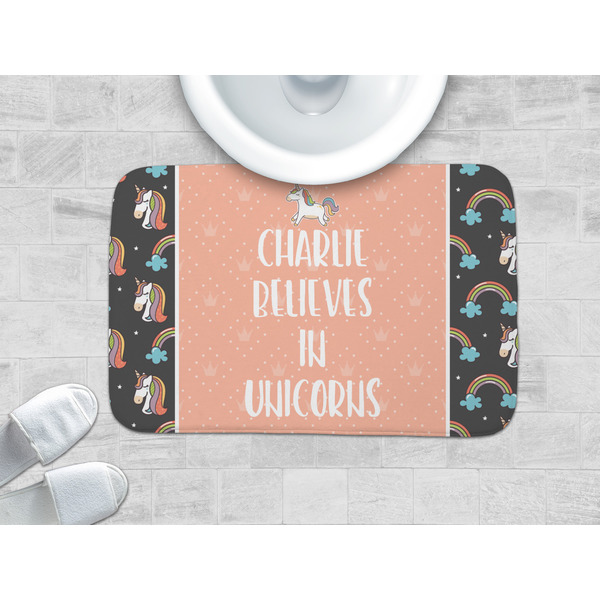 Unicorns Memory Foam Bath Mat - LIFESTYLE 34x21