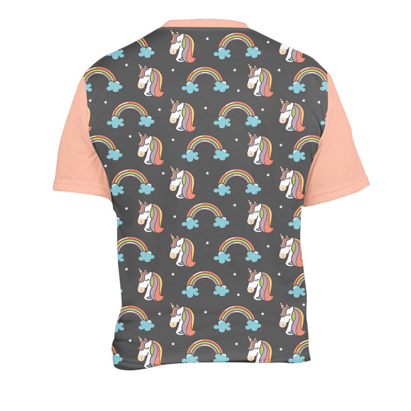 Unicorns Men's Crew Neck T Shirt Medium - Back