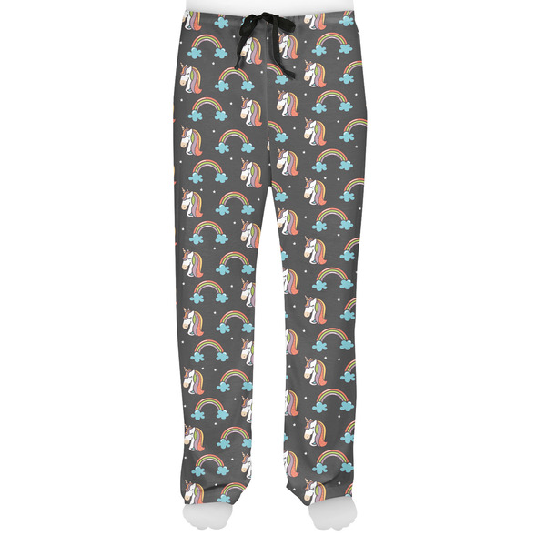 Unicorns Men's Pjs Front - on model