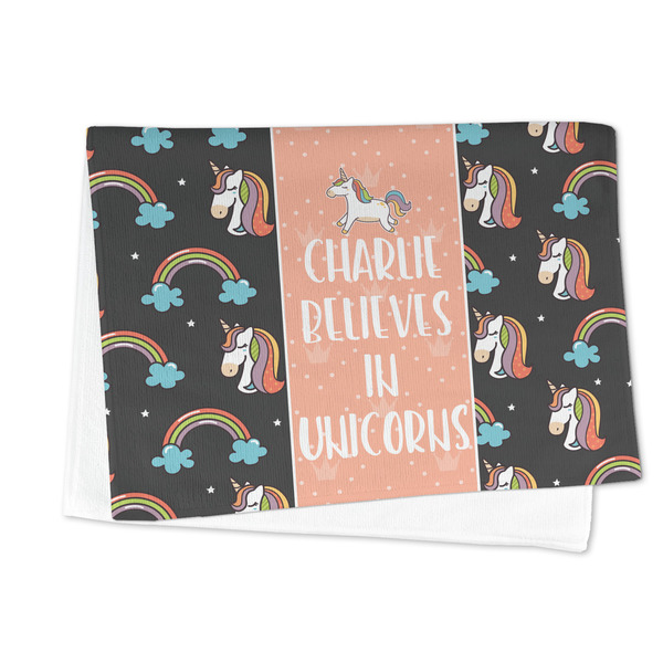 Unicorns Microfiber Dish Towel - FOLDED HALF