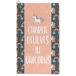 Unicorns Microfiber Golf Towel (Personalized)