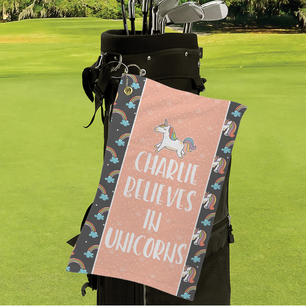 Unicorns Microfiber Golf Towels - Small - LIFESTYLE