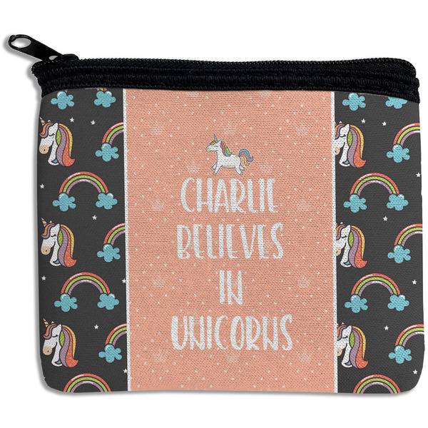 Custom Unicorns Rectangular Coin Purse (Personalized)