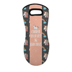 Unicorns Neoprene Oven Mitt - Single w/ Name or Text