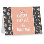 Unicorns Note cards (Personalized)