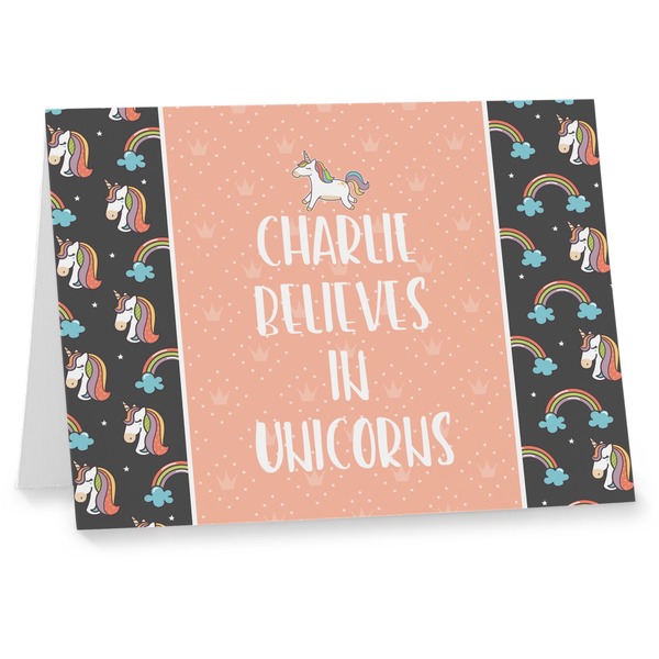 Custom Unicorns Note cards (Personalized)