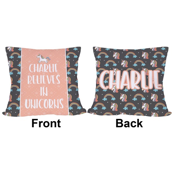 Unicorns Outdoor Pillow - 20x20