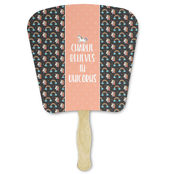 Custom Unicorns Paper Fan (Personalized)