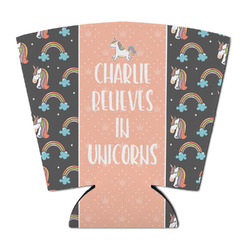 Unicorns Party Cup Sleeve - with Bottom (Personalized)