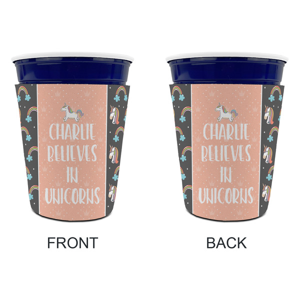Unicorns Party Cup Sleeves - without bottom - Approval